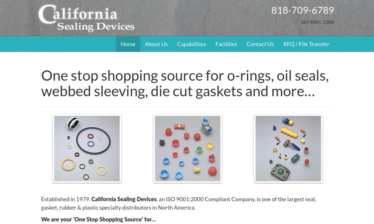 California Sealing Devices California Sealing Devices