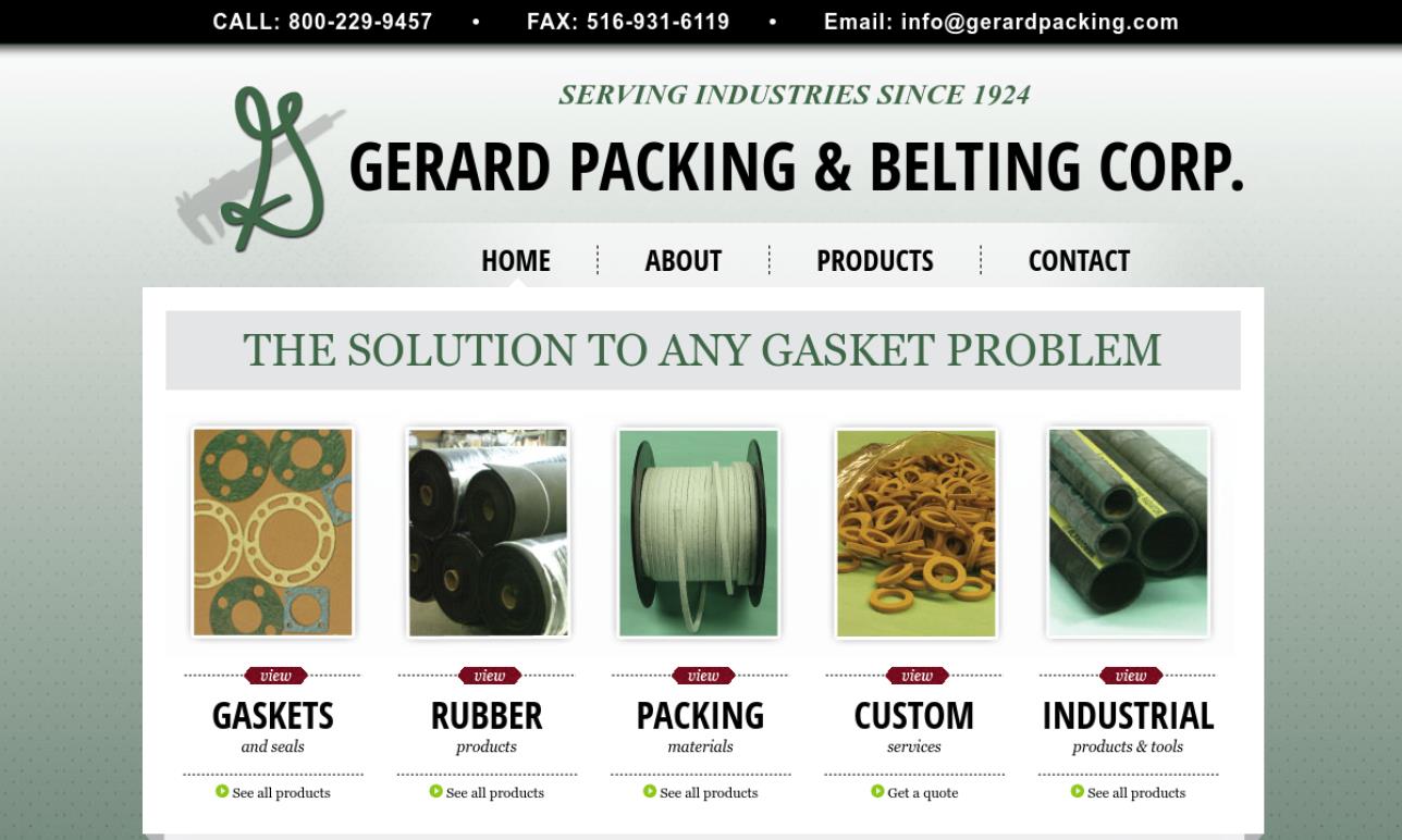 Gerard Packing and Belting Corp.